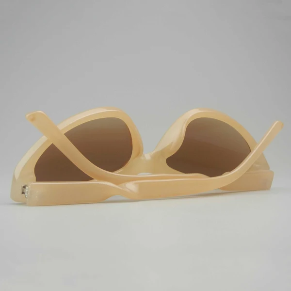 Fleshy Orange Cat Eye Sunglasses