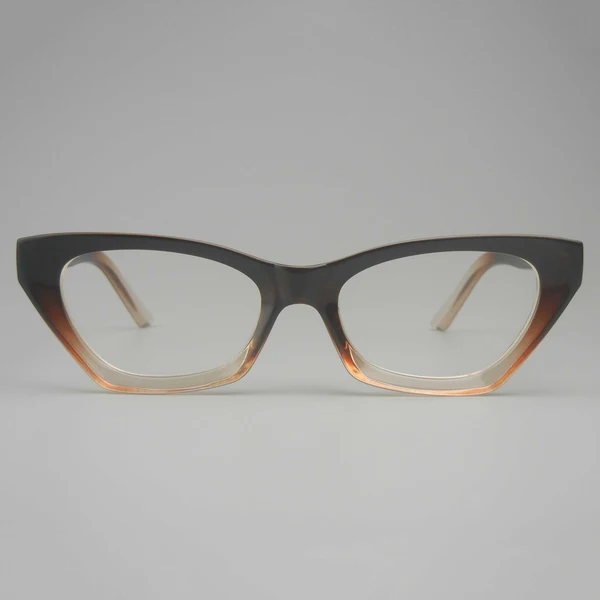 Brown Gradient Cat Eye Sunglasses