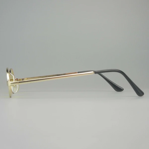 Oval Metal Frame Sunglasses