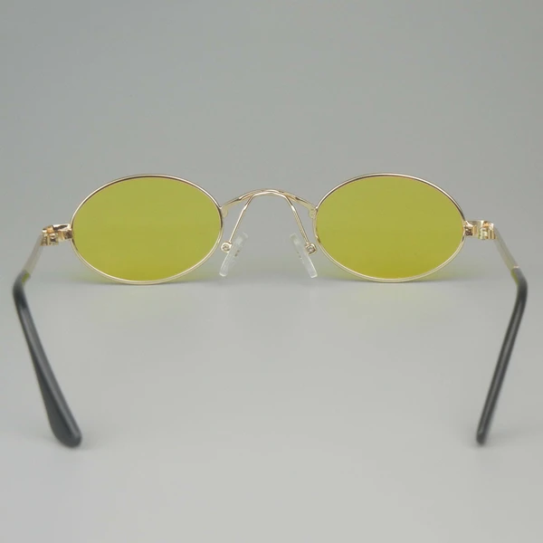Oval Metal Frame Sunglasses