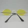 Oval Metal Frame Sunglasses