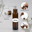 Roller-on bottles for Essential oil,aromatic oil,massage oil skin care