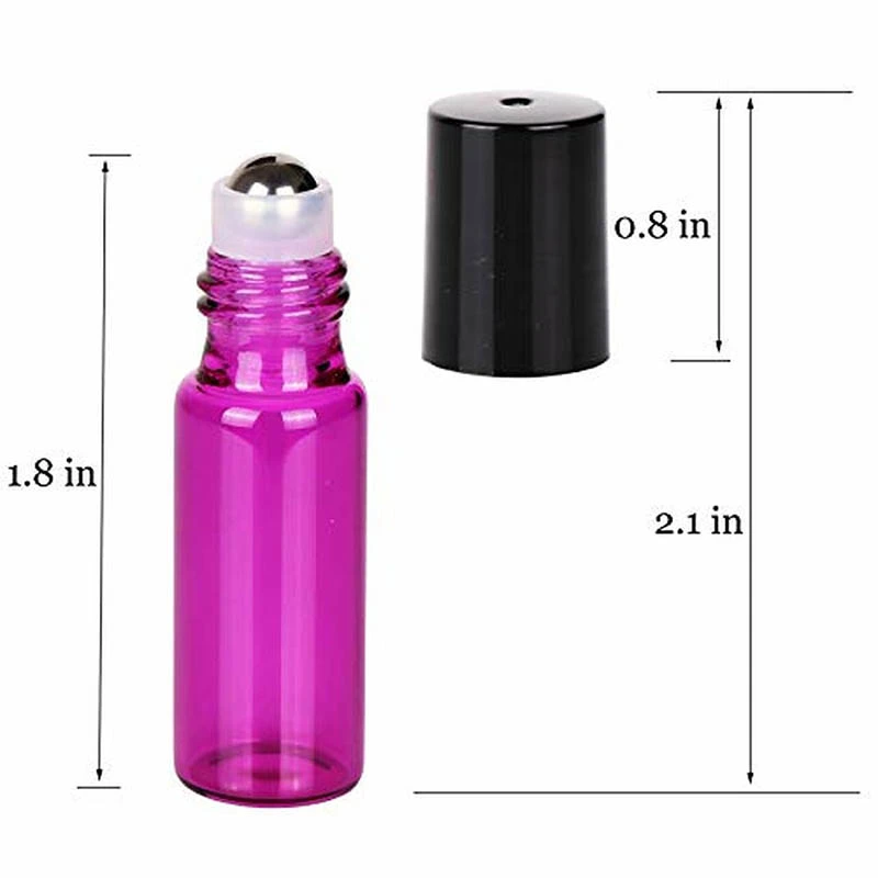 Roller-on bottles for Essential oil,aromatic oil,massage oil skin care