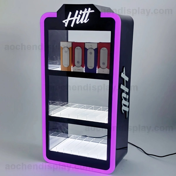 Counter Top Vape Display Case Custom Acrylic Display Case