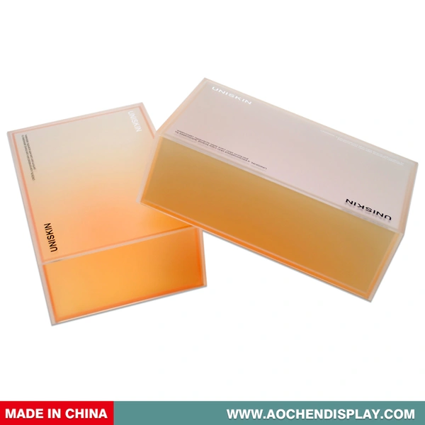 Creative Gradient Acrylic Box - Gift Acrylic Box Packaging Design