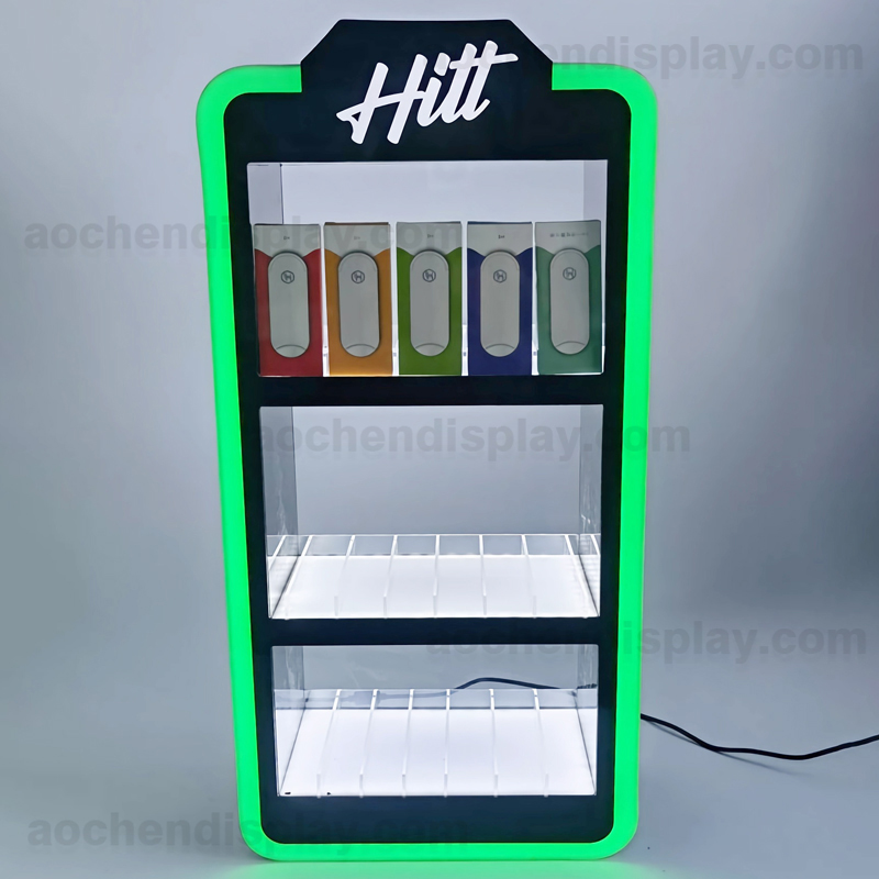 Vaep Counter Top Displays With LED Light