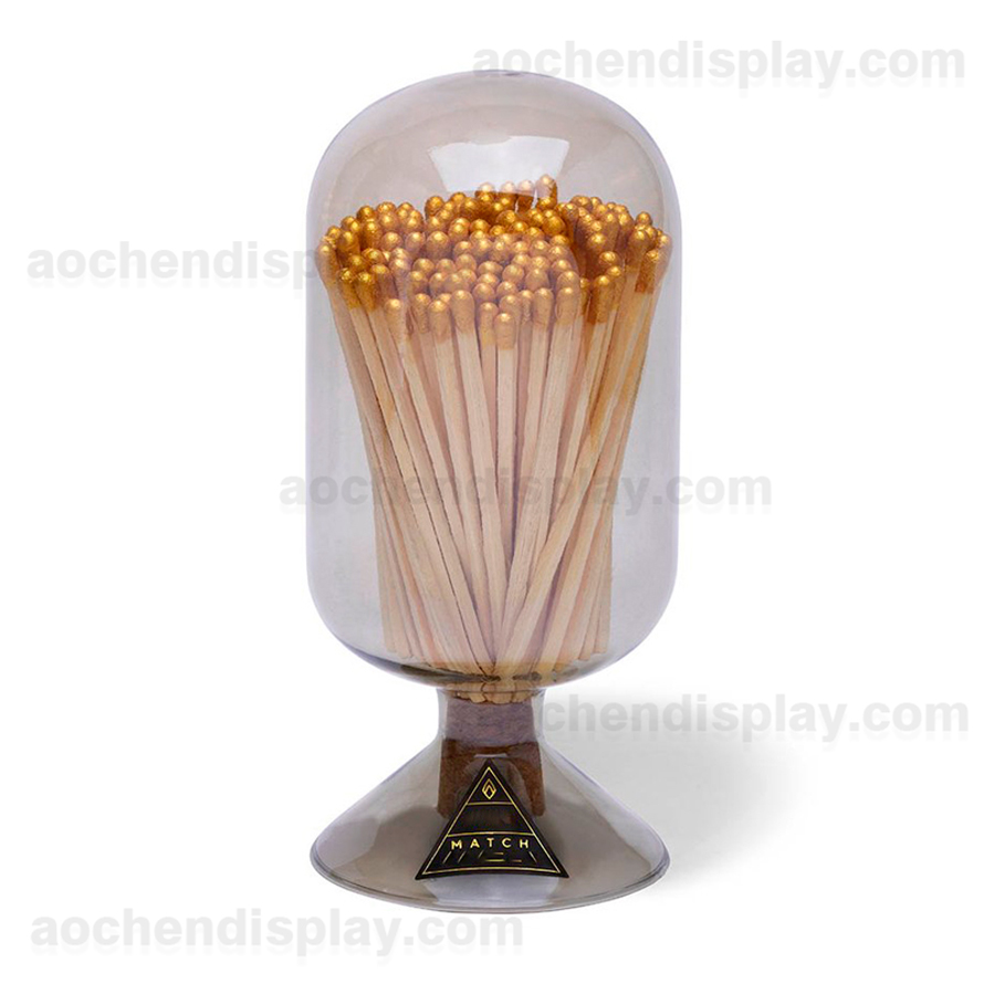 Match Cloche With Gold-Tipped Matches