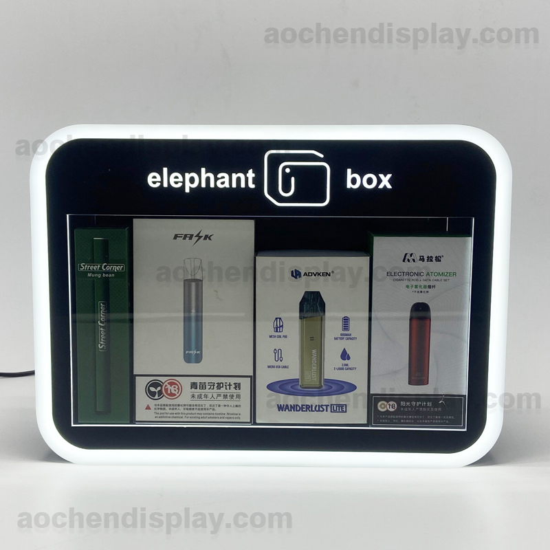 vape display counter | acrylic vape display