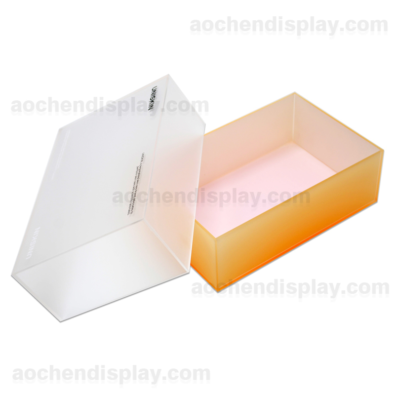 Gradient Acrylic Gift Box - Gift Acrylic Box Design Ideas