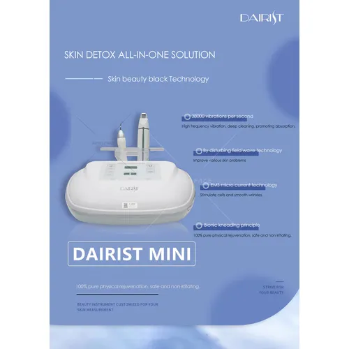 Korea  SKIN DETOX 2 IN 1 Darist Mini skin management machine 