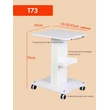 Salon Rolling Trolley Cart 