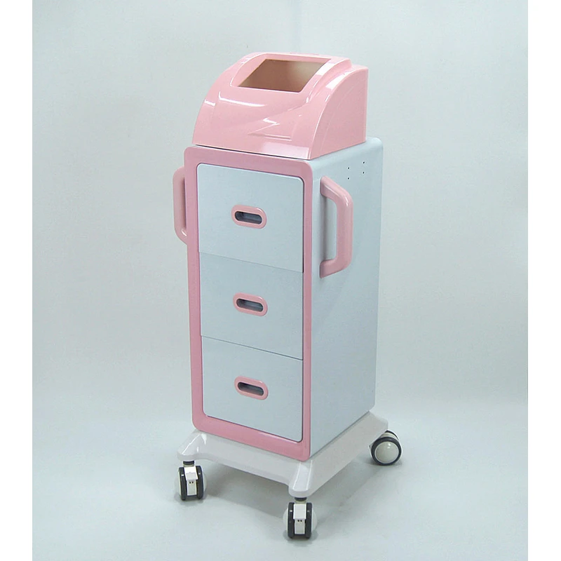 Pink color beauty barber cart | APRILFACE 