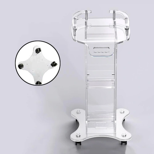 Beauty Equipment Aesthetic Acrylic Cart Trolley| APRILFACE