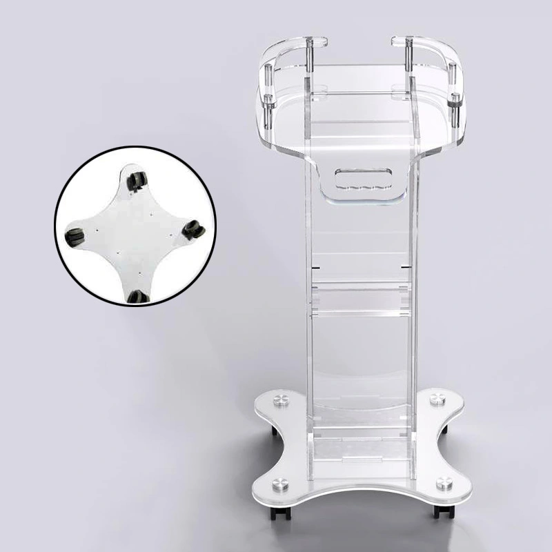 Beauty Equipment Aesthetic Acrylic Cart Trolley| APRILFACE