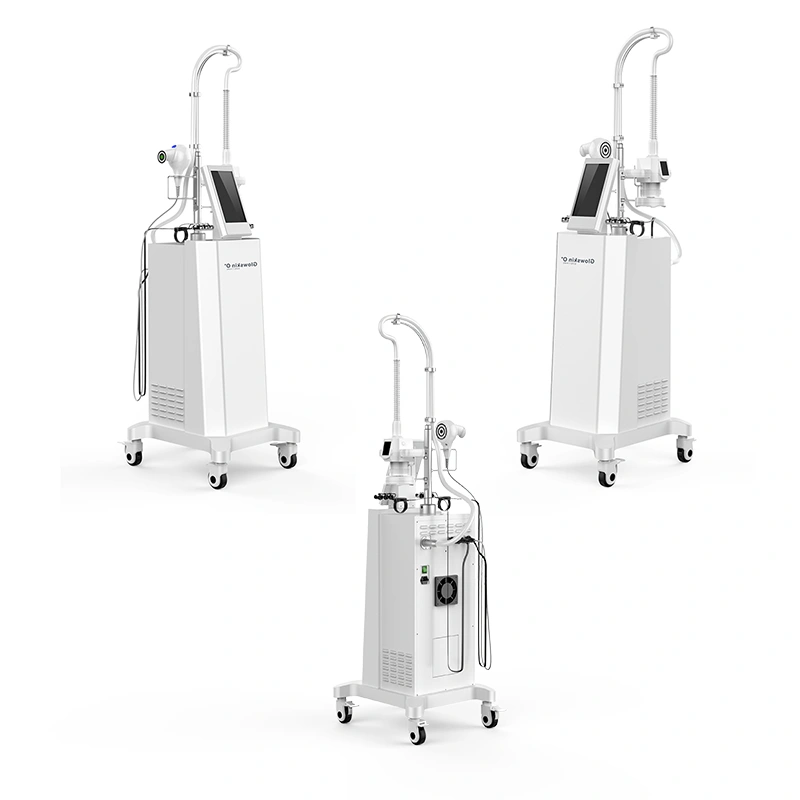 3 in 1 360 degree rotating auto rf EMS fitness vibration