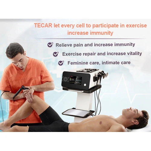 Portable RET CET Vacuum RF Tecar Diathermy