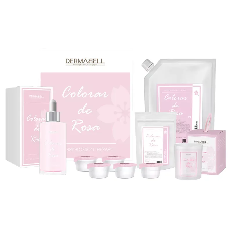 authentic Rose skin whitening clay face mask 