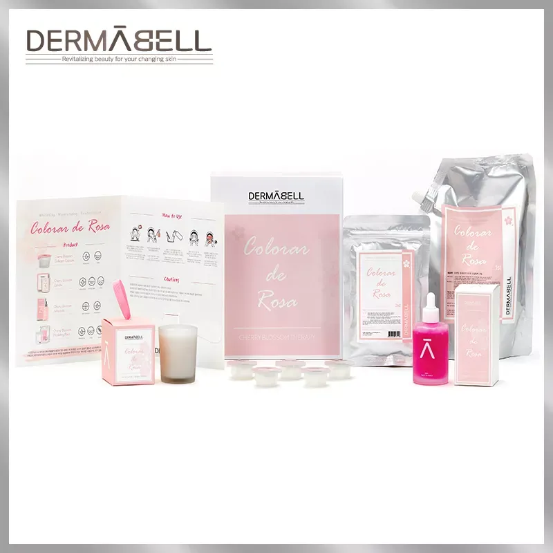 authentic Rose skin whitening clay face mask 