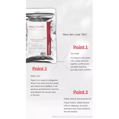 DERMABELL Rose jelly made in korea  facial powder peel off face mask