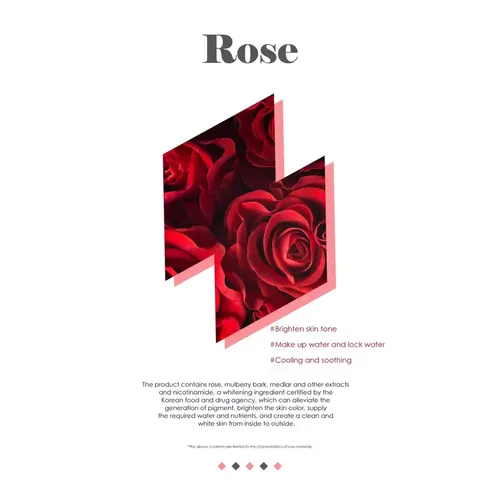 DERMABELL Rose jelly made in korea  facial powder peel off face mask