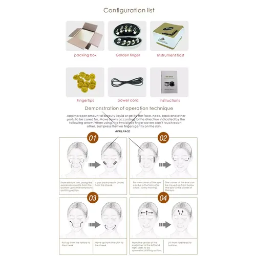  ems face lifting face slimming