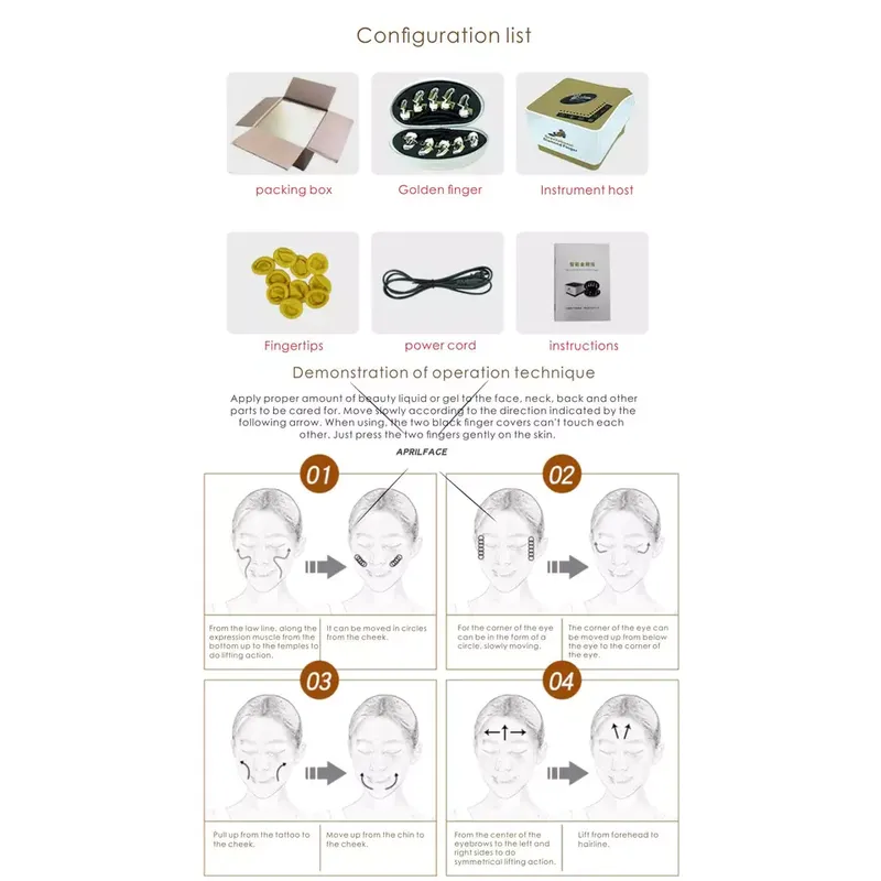  ems face lifting face slimming