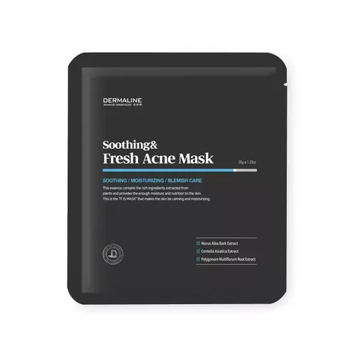 Korean cosmetic DERMALINE Facial mask series