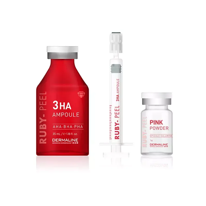 Korean cosmetic DERMALINE Microneedle stock solution series