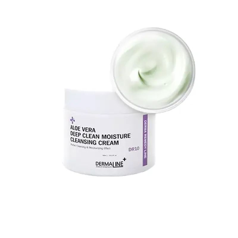 Korean cosmetic DERMALINE Cleansing Series