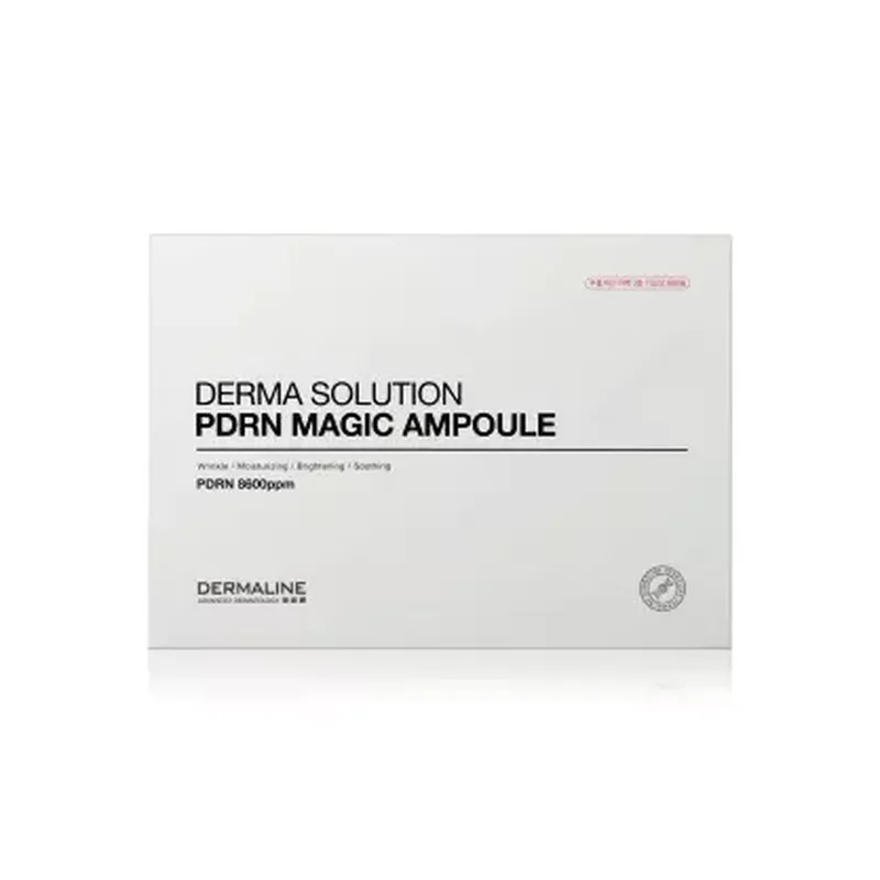 Korean cosmetic DERMALINE Salmon anti aging skin changing series