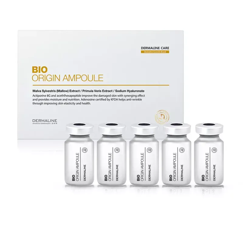 Korean cosmetic DERMALINE BIO ORIGIN AMPOULE 