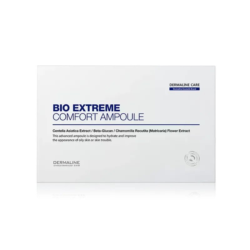 Korean cosmetic DERMALINE BIO EXTREME COMFORT AMPOULE 