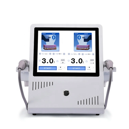 Portable Dual Control 30000 Shots 7D Hifu Beauty Machine 