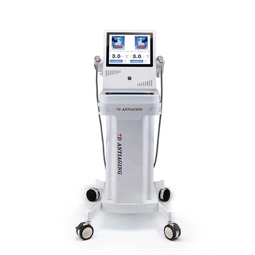 Portable Dual Control 30000 Shots 7D Hifu Beauty Machine 