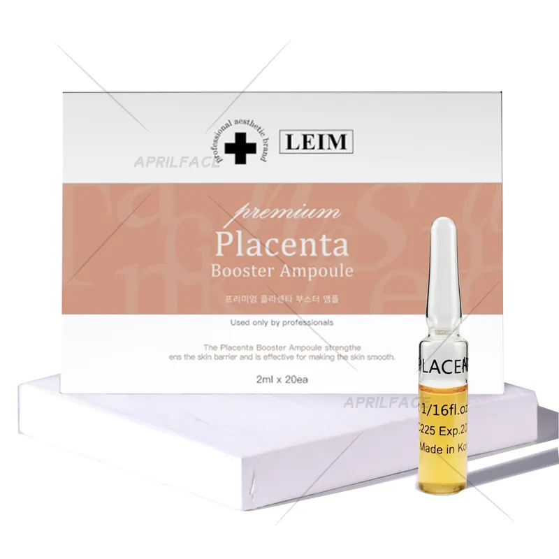 LEIM Placenta booster ampoule meso white booster skin booster serum 