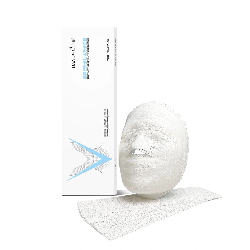  Mummy facial mask skin lifting firming v-face bracket facial mask