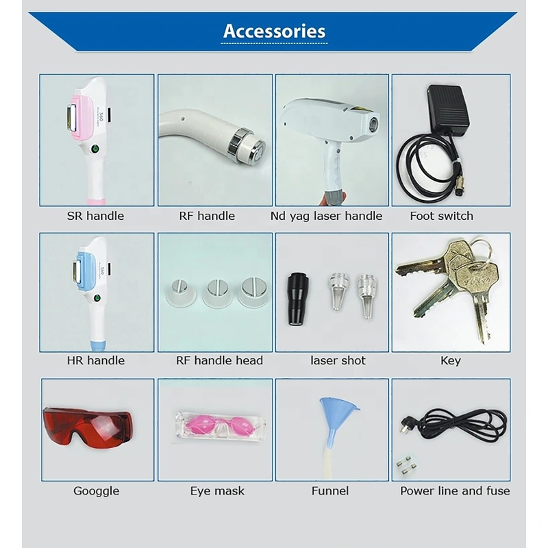 4 in 1 multifunctional IPL hair removal machine