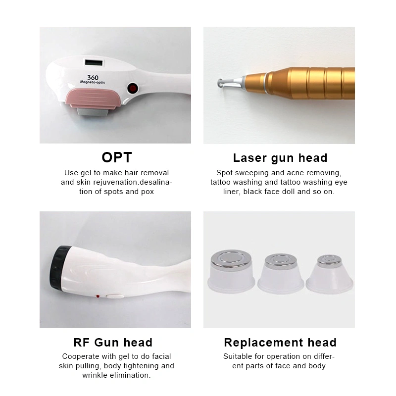 360 Magneto painless hair removal device machine