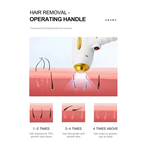 808nm diode laser hair removal device