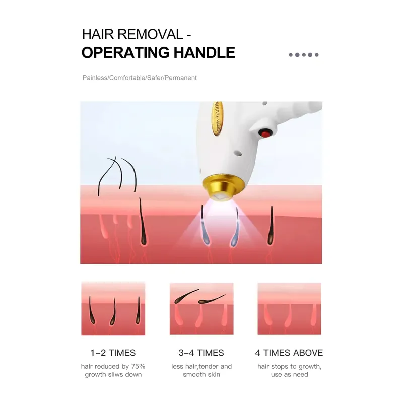 808nm diode laser hair removal device