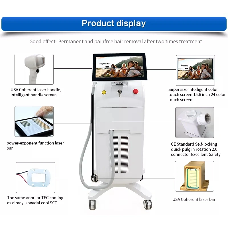 600W 755 nm 1064 nm 808nm diode laserlaser