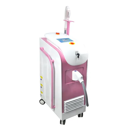 Single Handle PINK IPL Hair Removal Skin Rejuvenation Machine