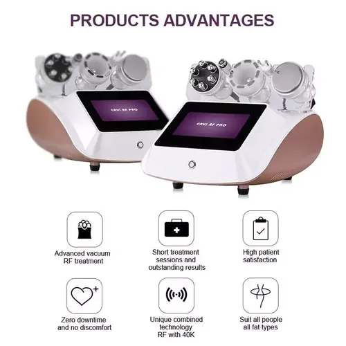 5 IN 1 Loss Weight Machine RF+Vacuum cavitation+ Massage 
