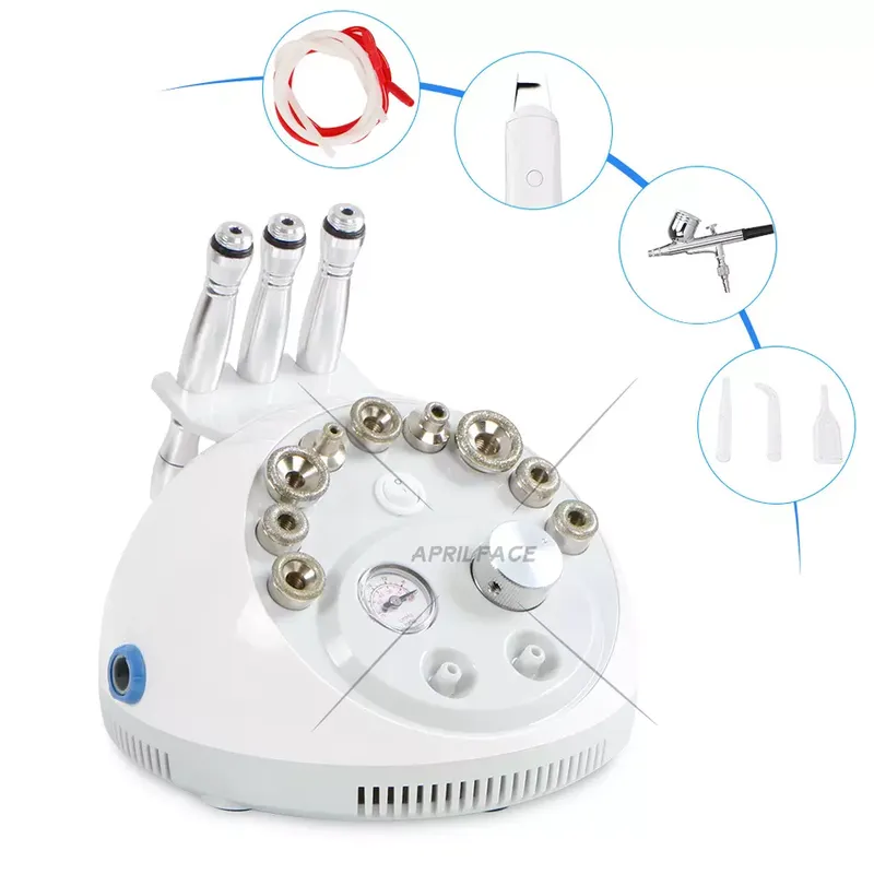 4 In 1 Diamond Dermabrasion Microdermabrasion Skin Scrubber