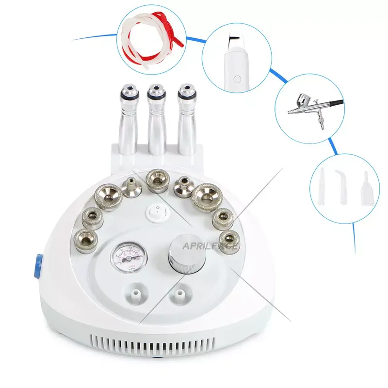 4 In 1 Diamond Dermabrasion Microdermabrasion Skin Scrubber