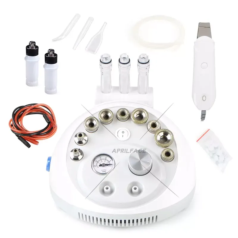 4 In 1 Diamond Dermabrasion Microdermabrasion Skin Scrubber