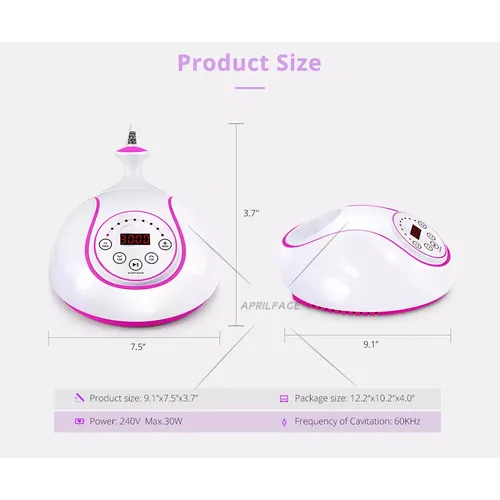 Ultrasonic Cavitation 2.5 vibration fast Slimming Device|APRILFACE