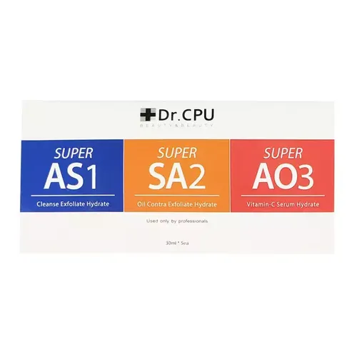 Dr. CPU Concentrated aqua peel AS1 SA2 AO3 Facial Special Solution