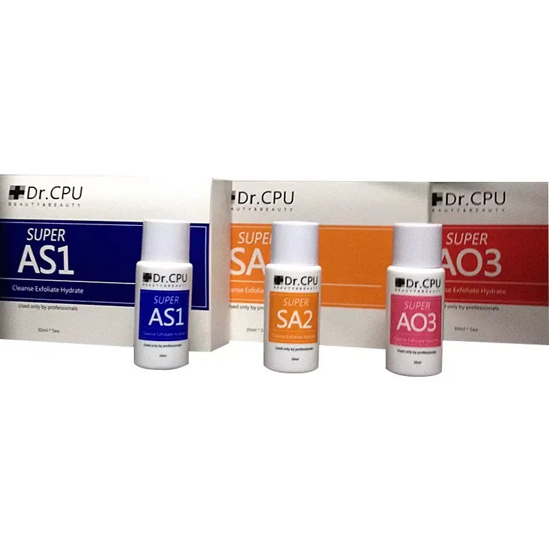Dr. CPU Concentrated aqua peel AS1 SA2 AO3 Facial Special Solution