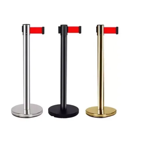 3ft high retractable belt barriers stainless steel barriers